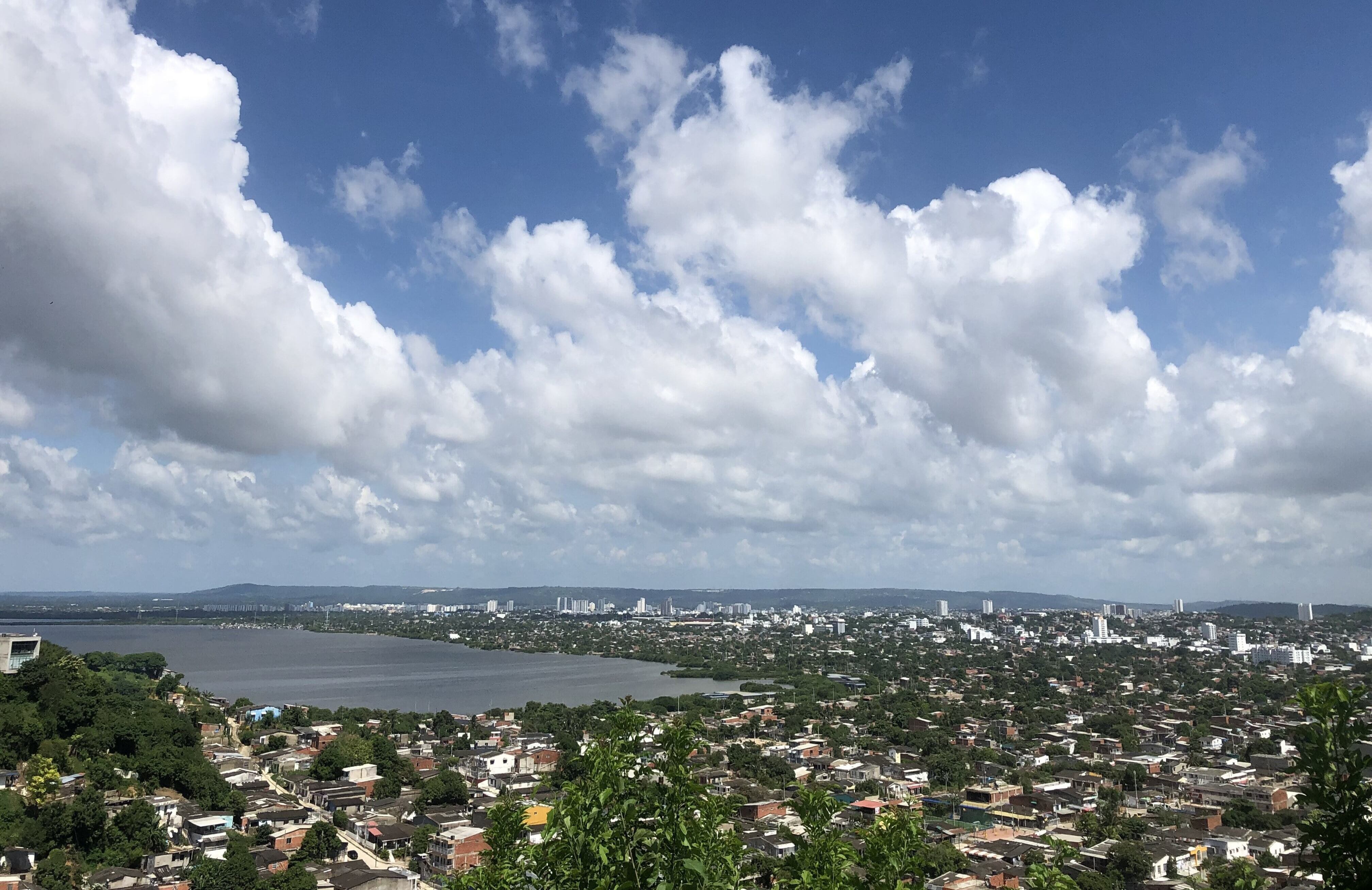 Panorámica de Cartagena desde el barrio La María - sector Habitad 89