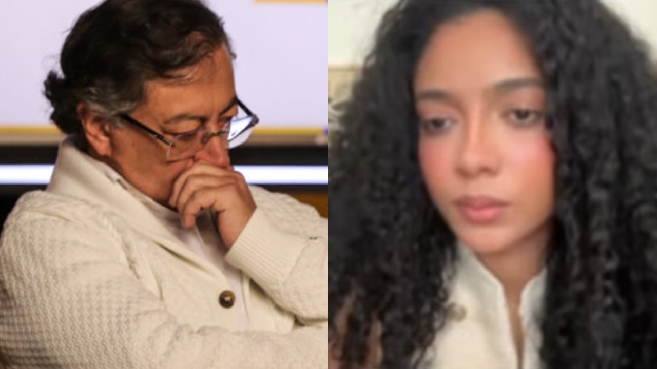 Gustavo Petro y Juliana Guerrero.