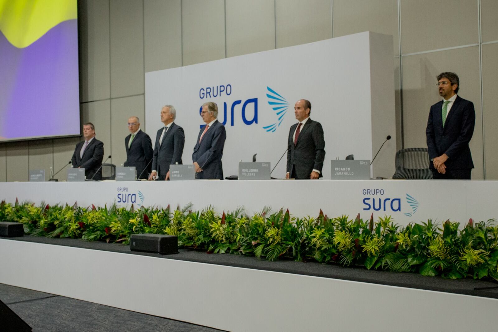 Asamblea de Grupo Sura realizada en Medellín