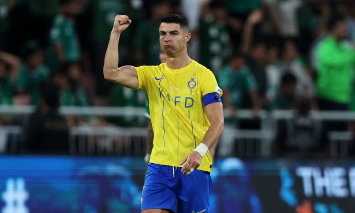 Triplete de Cristiano Ronaldo.