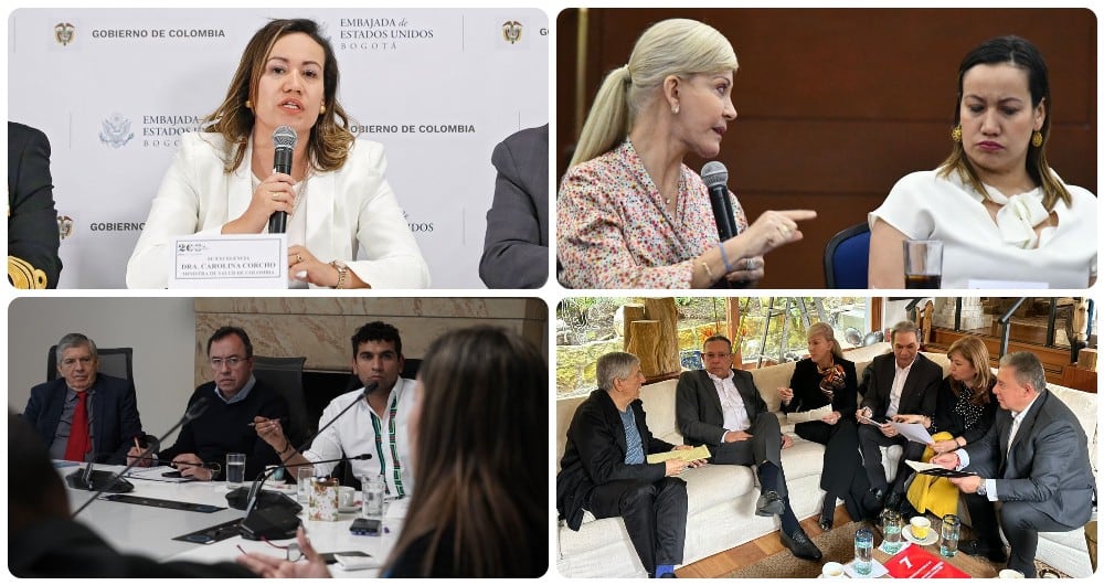 Los momentos tensos y las discusiones alrededor de la reforma a la salud.