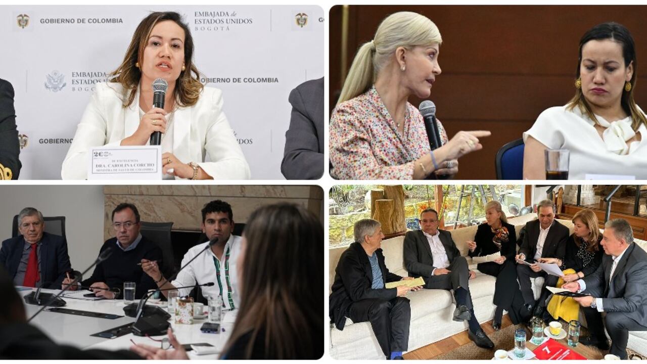 Los momentos tensos y las discusiones alrededor de la reforma a la salud.