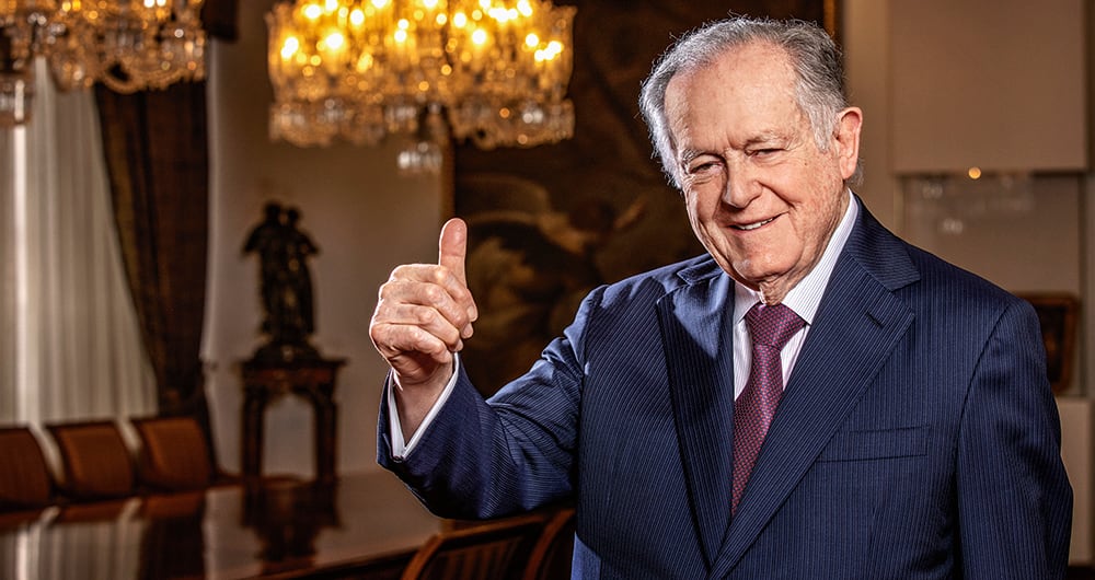 "Lo que quiero es más empresas": Luis Carlos Sarmiento Angulo