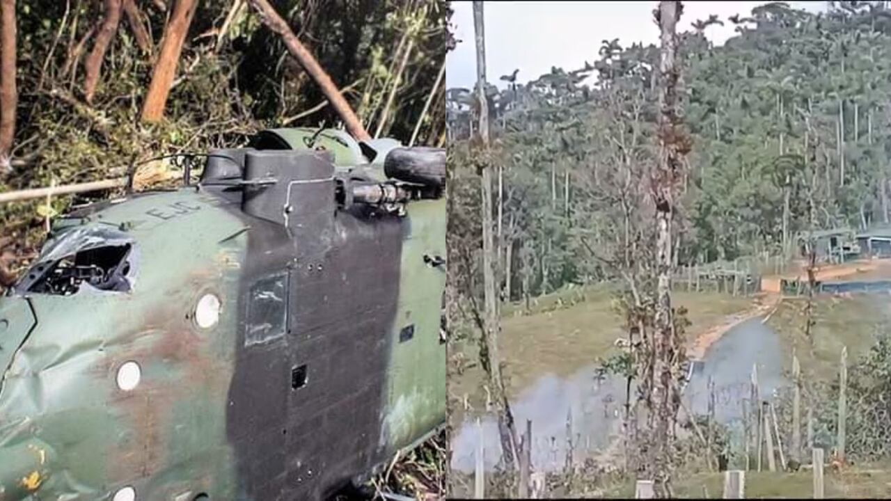 Uniformados del Ejército se encuentran en el sitio atendiendo la tragedia.