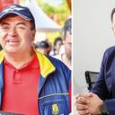 Olmedo López (izquierda), exdirector de la UNGRD, habría recibido órdenes de un nivel superior para pagar los sobornos a los congresistas, señaló Sneyder Pinilla, exsubdirector de esa entidad. Mientras tanto, el secretario de Transparencia, Andrés Idárraga, salió de su cargo el viernes en la noche.