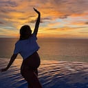 Betsy Liliana Díaz en embarazo.