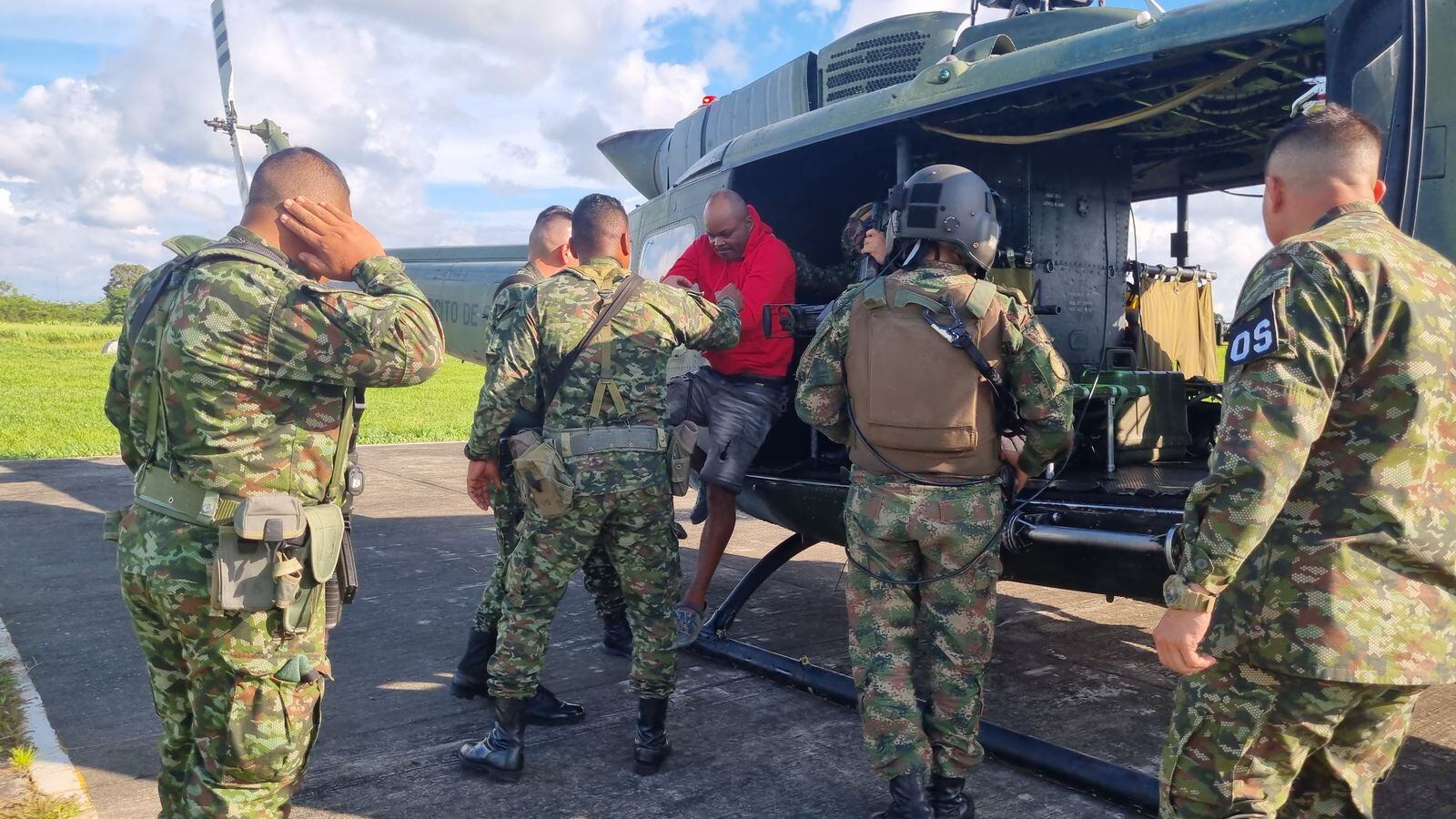 Alias Chema capturado por el Ejército.