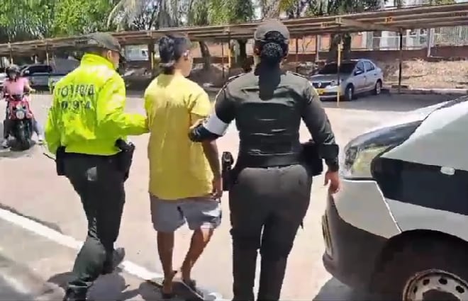 En julio de este año, el menor de edad hirió a su madre con un objeto cortopunzante.