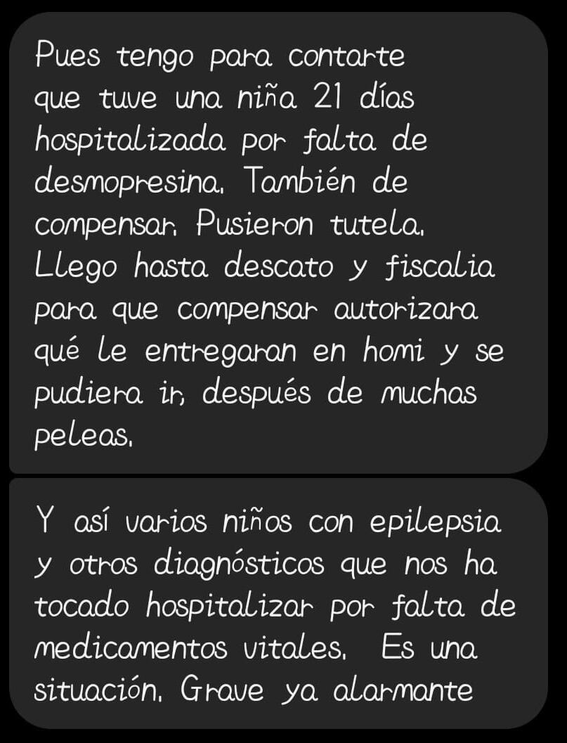 La doctora del hospital aseguró que hay varios casos parecidos.