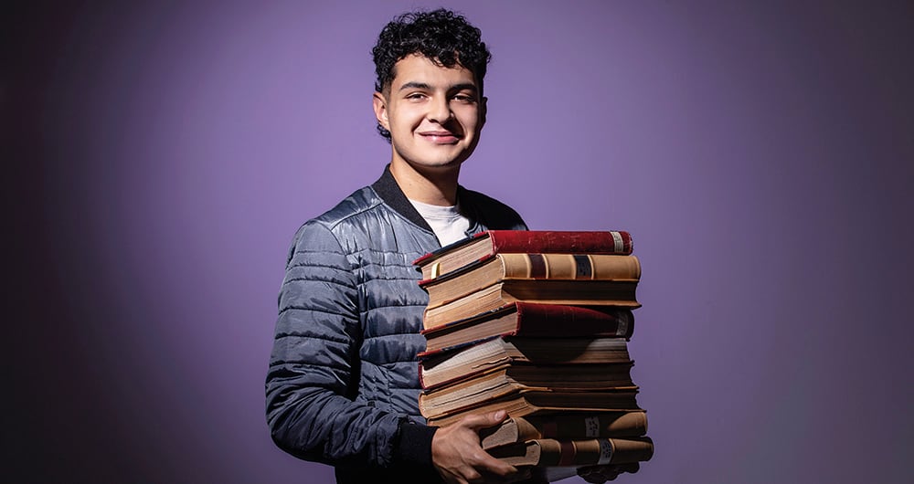Felipe Contreras, estudiante egresado del colegio Cambridge School de Pamplona