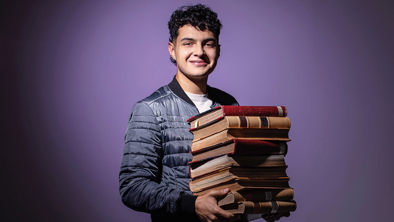 Felipe Contreras, estudiante egresado del colegio Cambridge School de Pamplona
