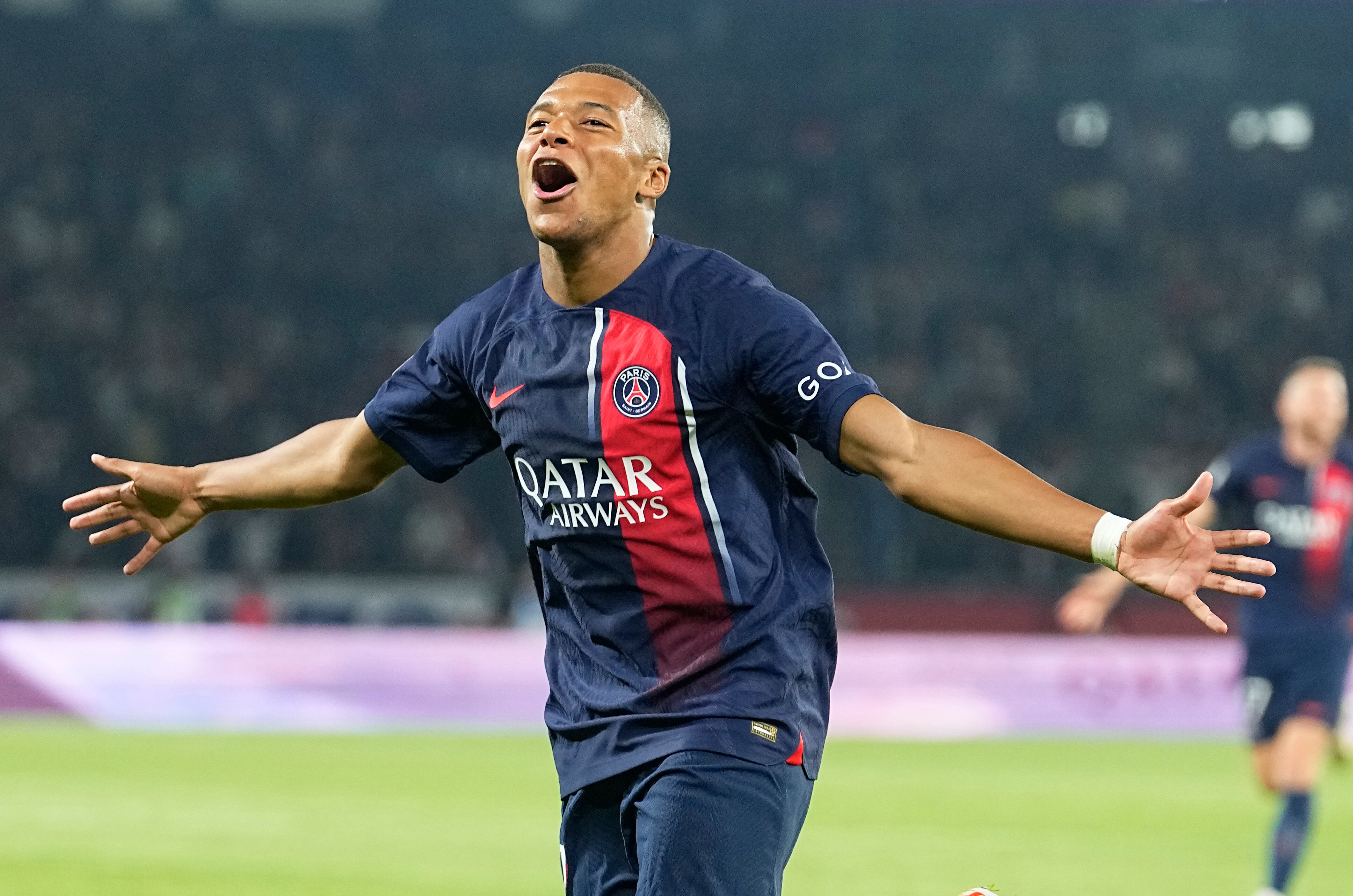 Kylian Mbappe suma tres goles en la temporada.