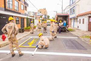 La Unidad de Mantenimiento Vial destinará $1.300 millones para demarcar las vías de la ciudad.