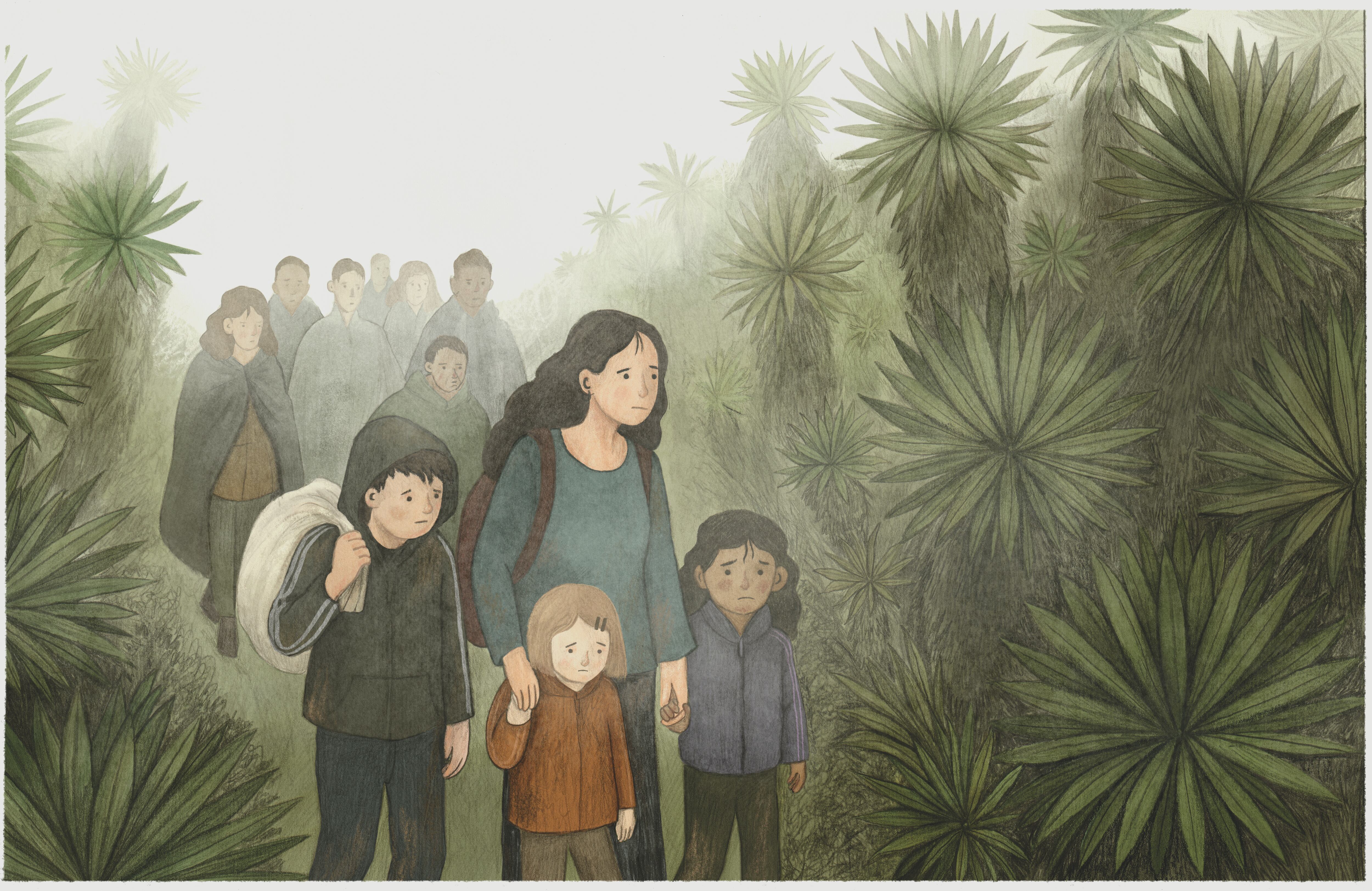 'Hemos llegado a Berlín. Una travesía hacia la esperanza' / escrito por Fanuel Hanán Díaz e ilustrado por David Cleves.