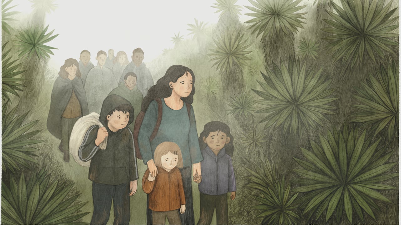 'Hemos llegado a Berlín. Una travesía hacia la esperanza' fue escrito por Fanuel Hanán Díaz e ilustrado por David Cleves.