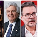 Jennifer Pedraza, Moisés Wasserman, Alejandro Gaviria y Gustavo Petro.