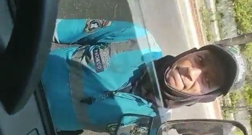 Los sujetos exigían $100 mil para no aplicar un comparendo.