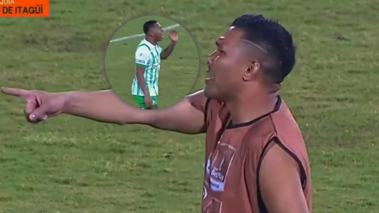 Teófilo Gutiérrez tuvo un fuerte cara a cara con Alfredo Morelos
