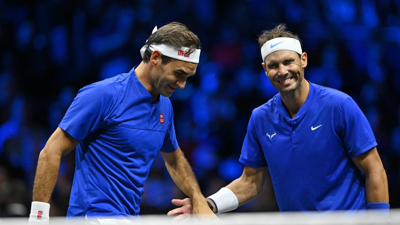Roger Federer y Rafael Nadal - Laver Cup