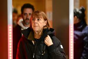 Gisele Pelicot a la salida de la Corte.