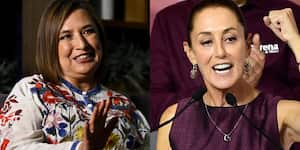 Las dos candidatas que se disputarán la presidencia de México.