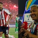 Luis Fernando Muriel y Teófilo Gutiérrez