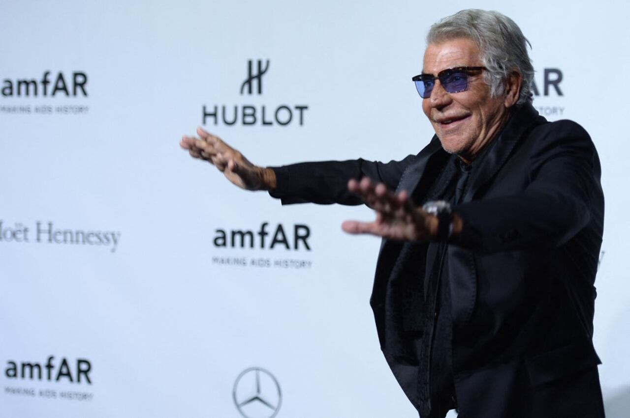 Roberto Cavalli, diseñador de modas italiano.