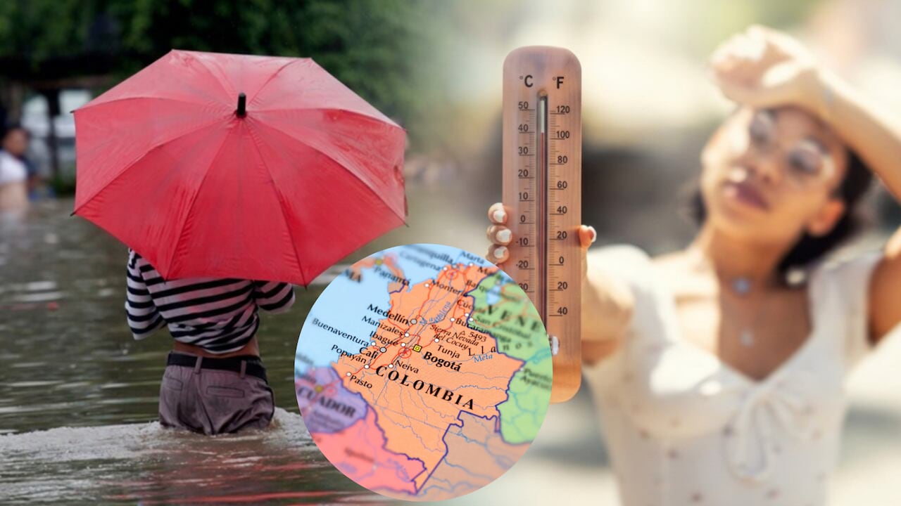 El Ideam pronostica aumento de las lluvias en varias regiones del país, mientras persistirán altas temperaturas y elevadas sensaciones térmicas en sectores del Caribe, el Pacífico, la Orinoquía y la Amazonía.
