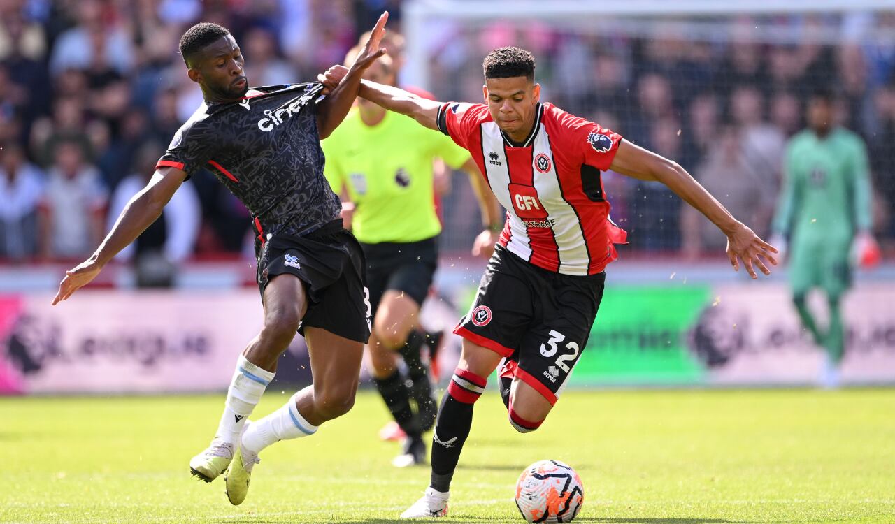 Jefferson Lerma sorprendió en su estreno con el Crystal Palace