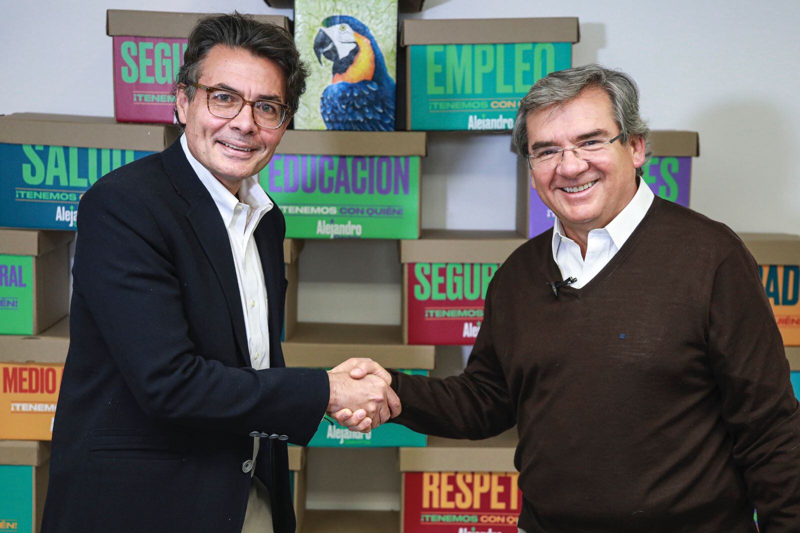 Alejandro Gaviria hizo público el respaldo político del senador de Cambio Radical, Germán Varón Cotrino.