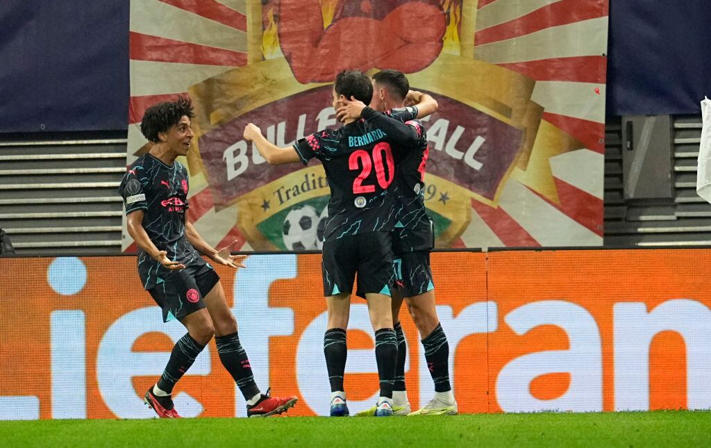 Foden marcó el primer gol ante Leipzig