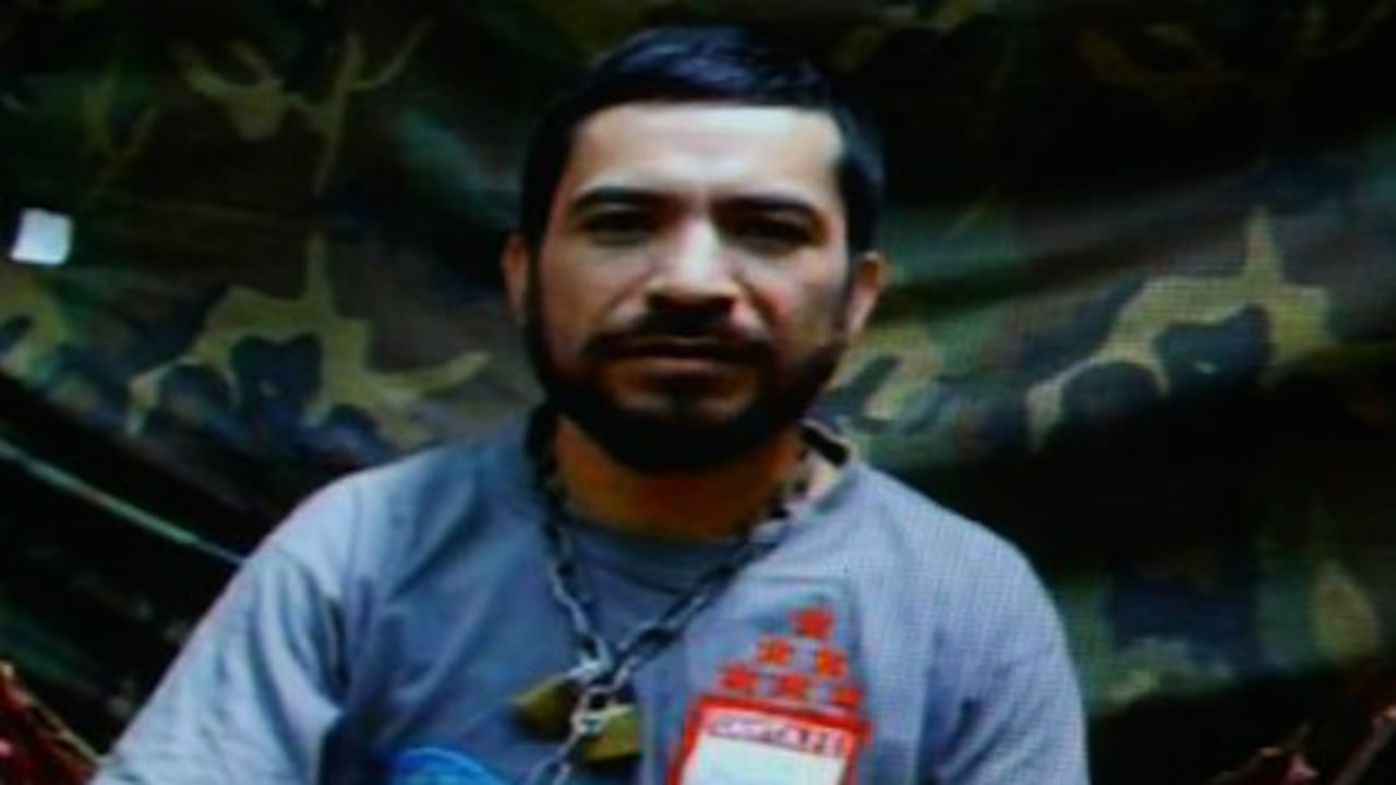 Sargento Luis Arturo Arcia, secuestrado hace once años.