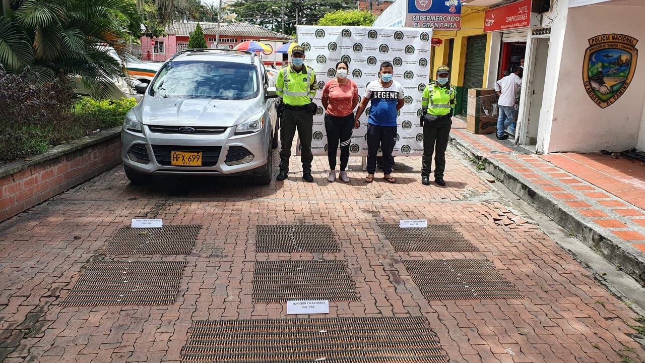 Incautación de armas en el Valle del Cauca