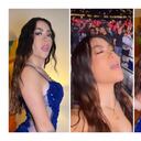 La influenciadora asistió al concierto de Ana Gabriel en Cali el sábado 08 de octubre.