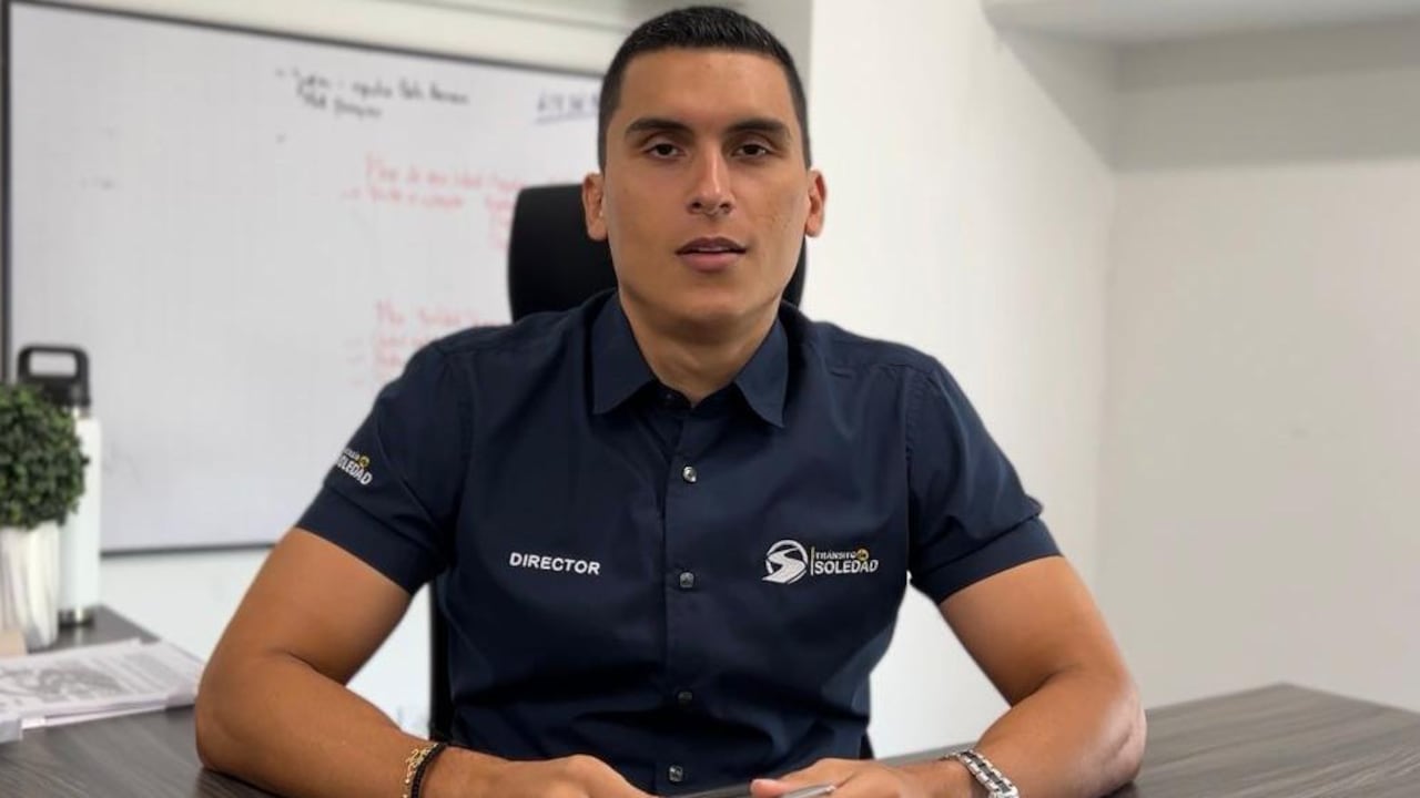 Santander Donado, director del Tránsito de Soledad.