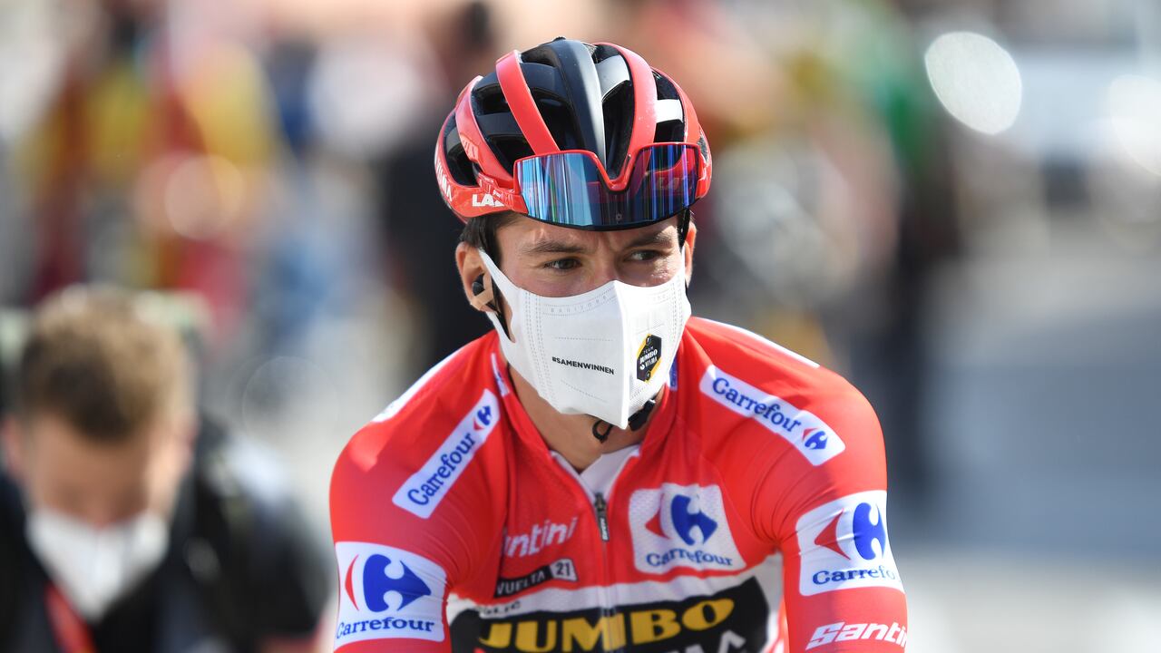 Primoz Roglic viene de sufrir una caída en la primera semana del Tour de Francia.