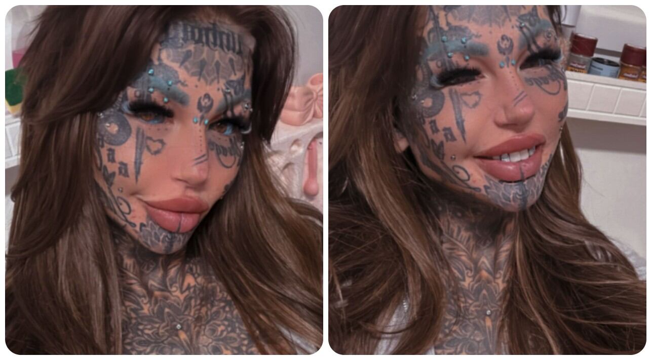 Amber Luke se quitará los tatuajes de la cara