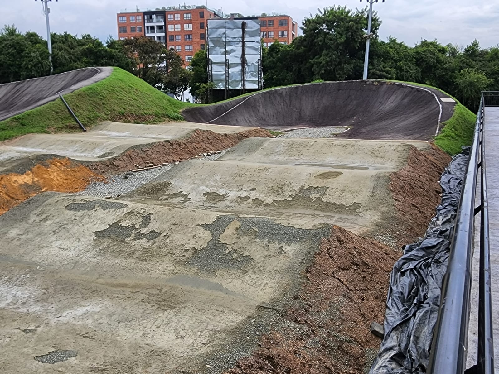 Pista Mariana Pajón, un escenario que no está a la altura de la medallista