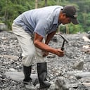 Minería artesanal en Boyacá.