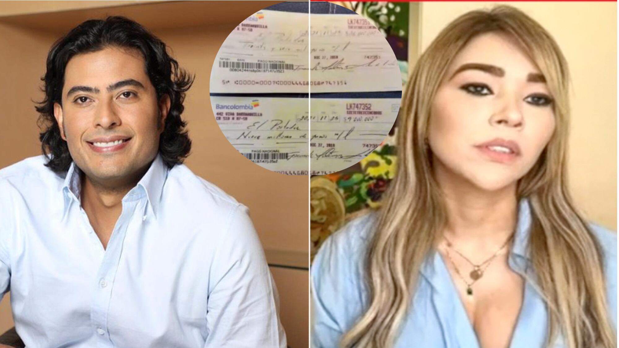 Nicolás Petro, cheques