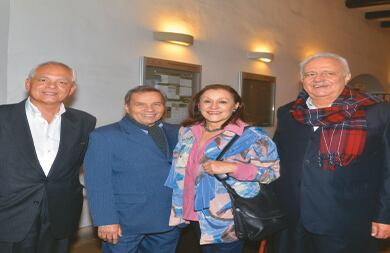 Jordi Farré, Henry Laguado, Claudia Pachón y José María Zuluaga. 