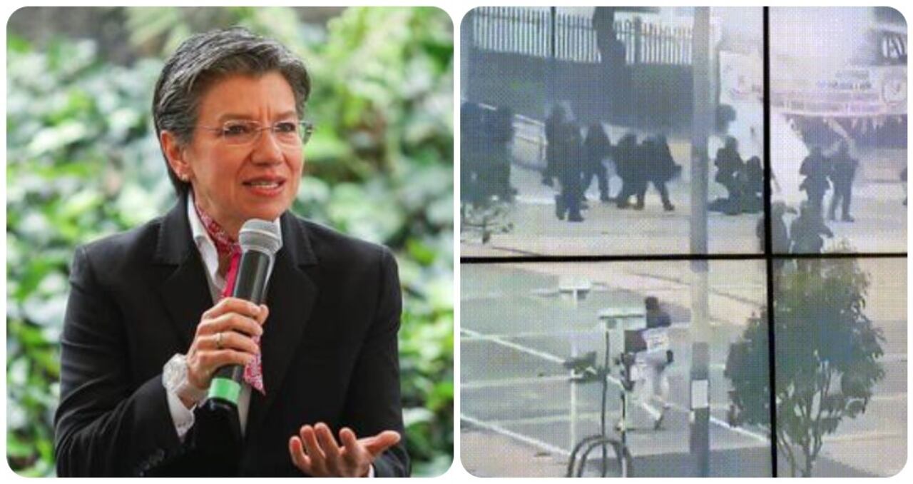 La alcaldesa Claudia López arremetió en contra del Gobierno por los disturbios en la Universidad Nacional en Bogotá