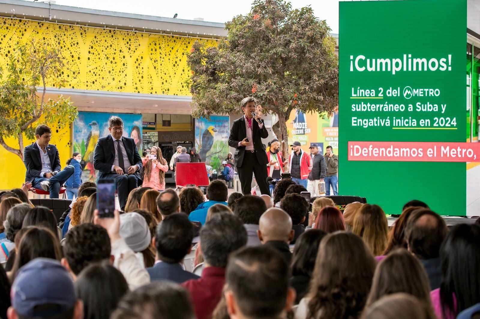 Alcaldesa Claudia López