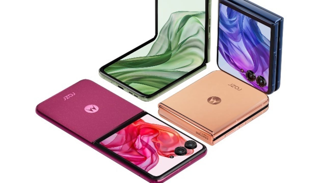Motorola razr 50 es un teléfono plegable potenciado con inteligencia artifical