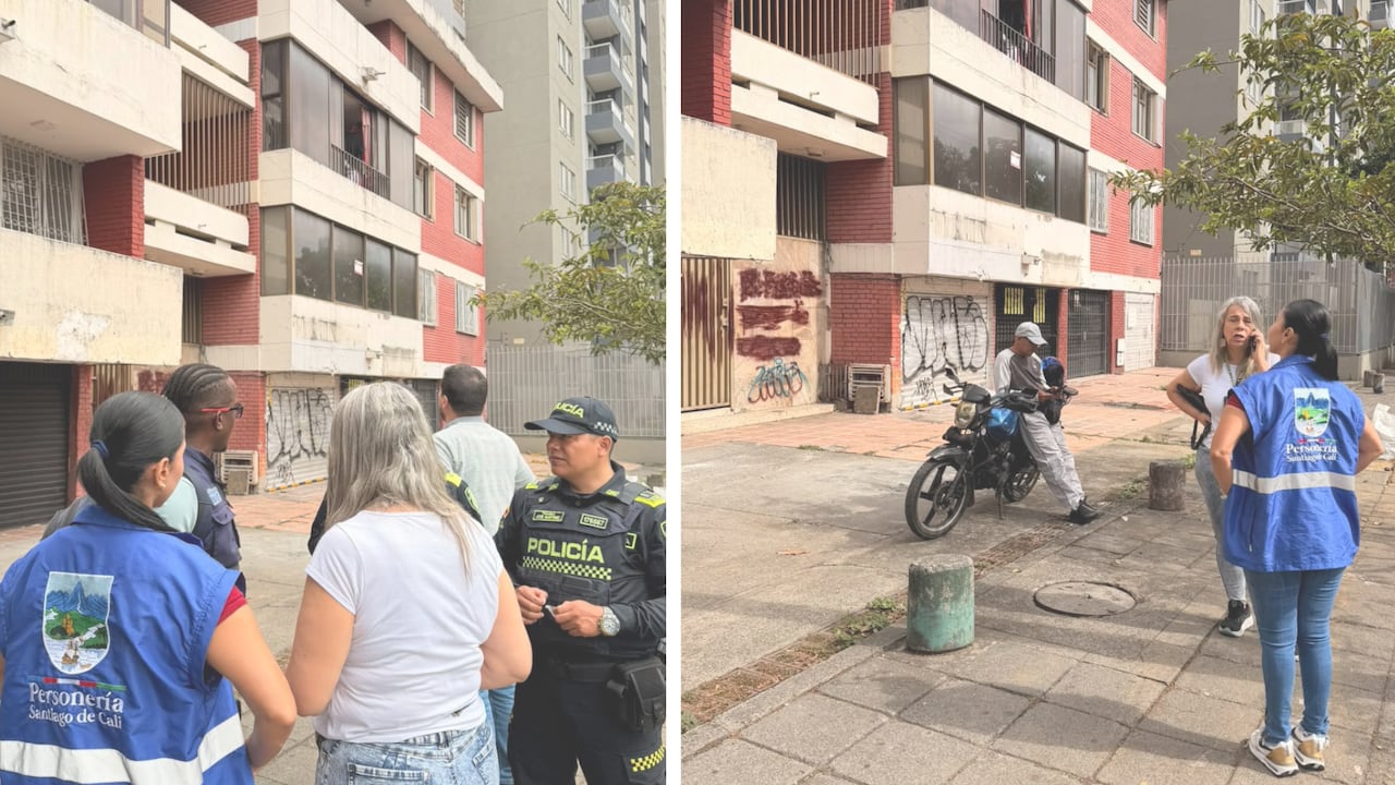 Diligencia de desalojo en edificio de Cali este viernes 2 de octubre de 2026