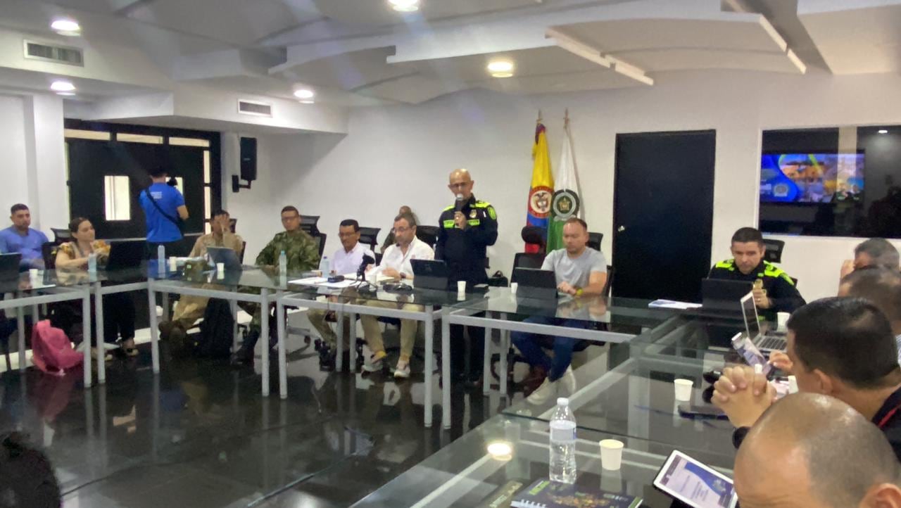 El consejo de seguridad estuvo integrado por autoridades de Barranquilla y Atlántico