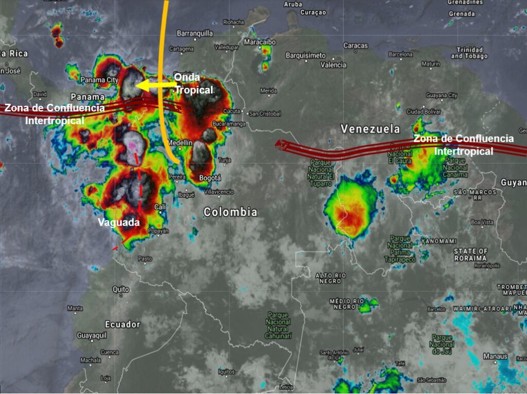 Pronóstico del estado del tiempo para el martes 28 de septiembre