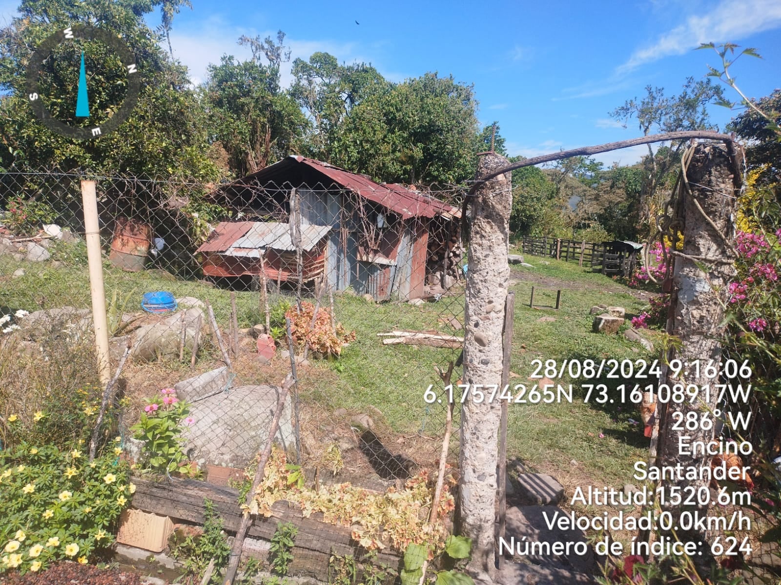 Lugar donde según la Policía, se escondía uno de los presuntos implicados en el caso.