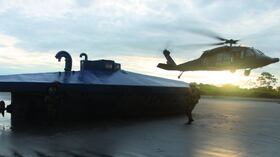 Su capacidad es de 10 toneladas y fue encontrada cerca de Buenaventura, Valle del Cauca.