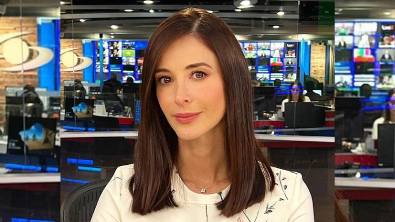 Alejandra Giraldo, presentadora de Noticias Caracol.